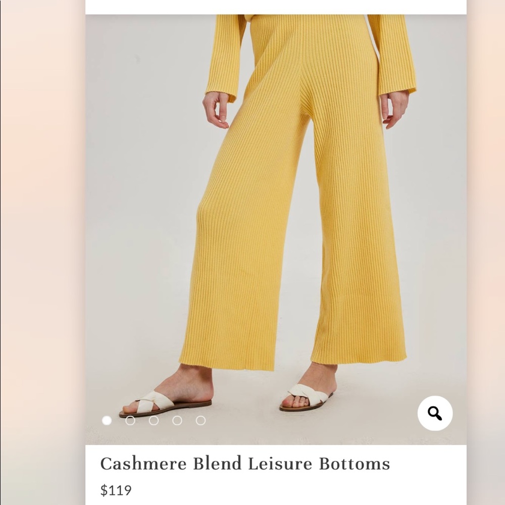 Nap Loungewear Cashmere Blend Leisure Bottoms